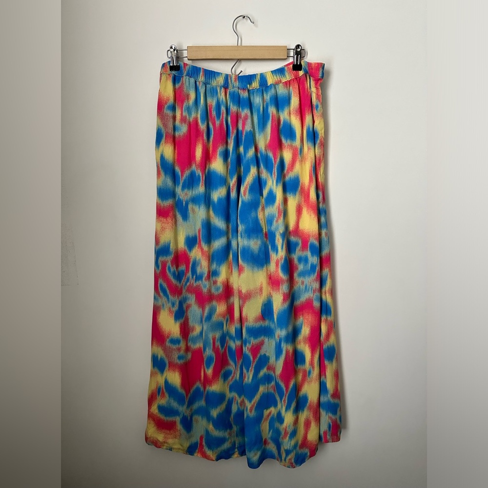 FREE PEOPLE ‘Wild Child’ Pleated Wide Leg Pants Women’s Size Medium - Picture 4 of 12